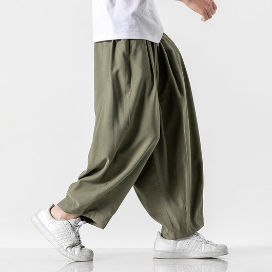 Pantalones Harem Rectos Cropped - Image 13