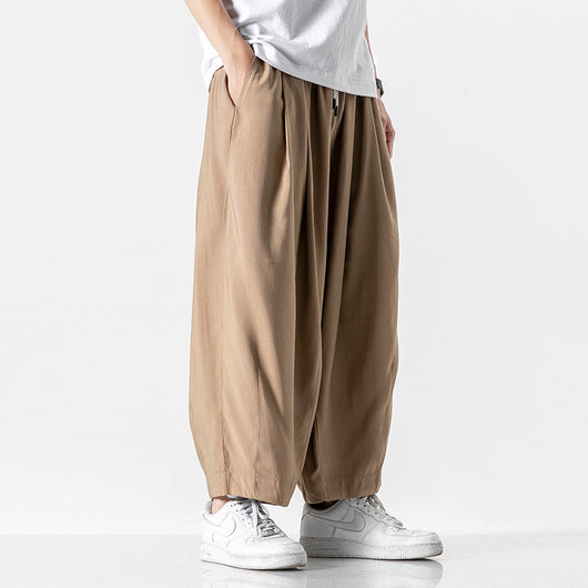 Pantalones Harem Rectos Cropped - Image 15