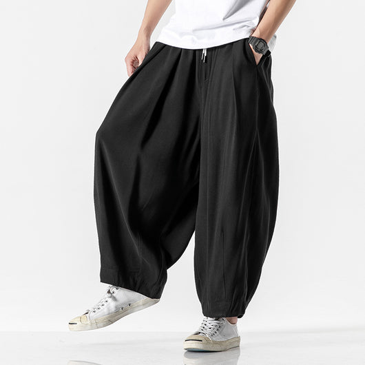 Pantalones Harem Rectos Cropped - Image 14