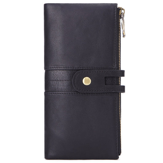 Cartera Vintage de Cuero para Hombre con Gran Capacidad - Image 3