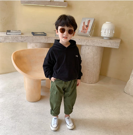 Pantalones de Trabajo Infantiles Xiaojiejia - Casual Otoño para Niños - Image 17