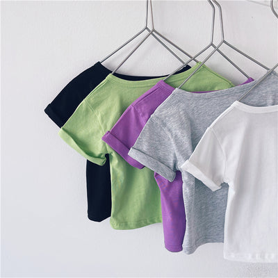Camisetas de Manga Corta para Niños - Comodidad de Verano - Image 9
