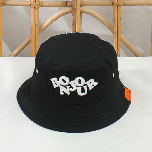 Gorro Pescador Infantil Coreano - Protección Solar para Bebés Primavera Verano