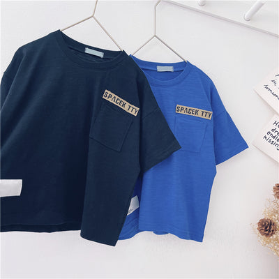 Blusa Infantil Coreana de Verano - Manga Corta Estilo Asiático - Image 3