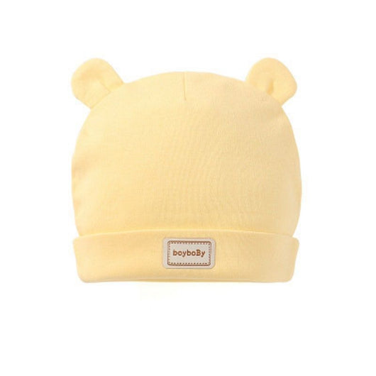 Gorro Bebé Algodón con Babero Integrado - Colores Sólidos Niños y Niñas - Image 11