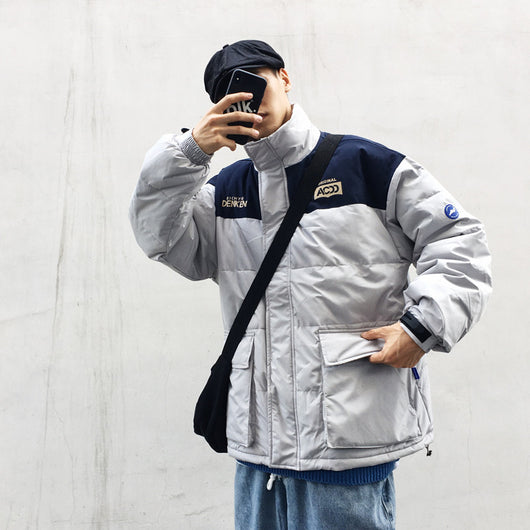Chaqueta Acolchada Guochao para Niño - Diseño Moderno Invierno - Image 9