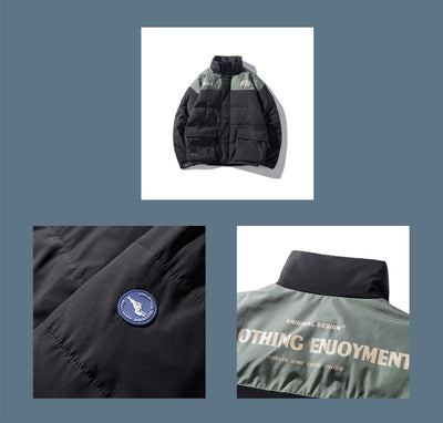 Chaqueta Acolchada Guochao para Niño - Diseño Moderno Invierno - Image 12