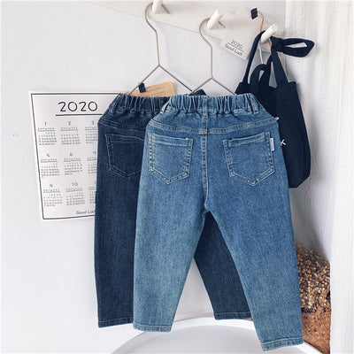 Pantalones Vaqueros para Niños Estilo Coreano - Jeans Otoño Tendencia Infantil - Image 6