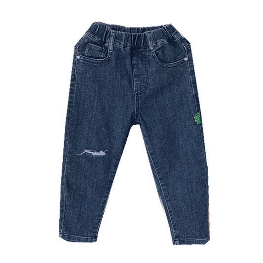 Pantalones Vaqueros para Niños Estilo Coreano - Jeans Otoño Tendencia Infantil