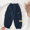 Overoles para Niños Otoño-Invierno con Bolsillos Grandes, Pantalones de Algodón Casual Trendy