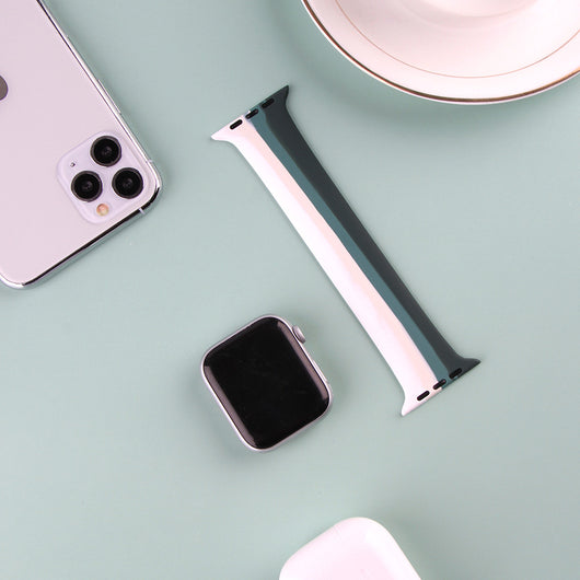 Correa de Silicona para Apple Watch - Arcoíris Multicolor Compatible con Series SE, 6, 5, 4, 3, 2, 1 - Image 8