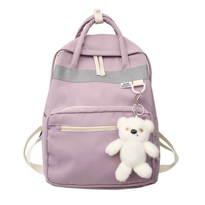 Mochila Universitaria Estilo Soft Girl para Estudiantes - Image 3
