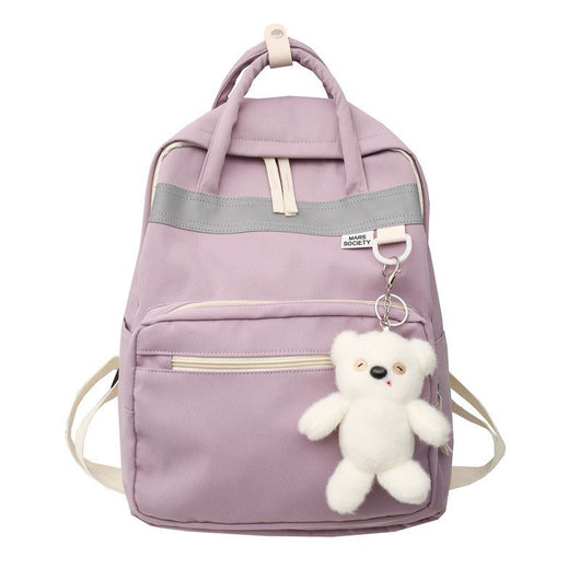 Mochila Universitaria Estilo Soft Girl para Estudiantes - Image 3