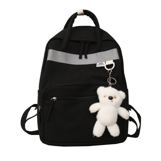 Mochila Universitaria Estilo Soft Girl para Estudiantes