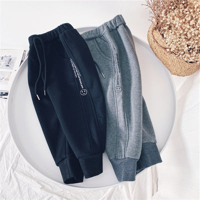 Pantalones Casuales Gruesos de Invierno Estilo Occidental para Niño - Image 2