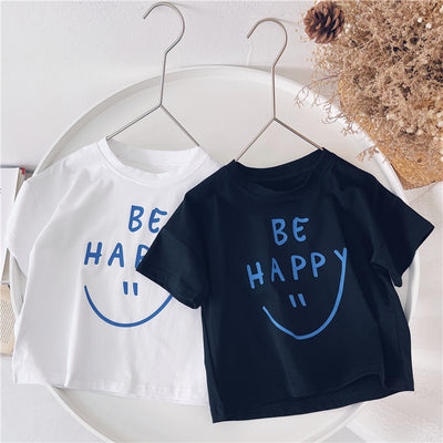 Playera Fresca de Verano para Niños - Camiseta Básica de Manga Corta - Image 7