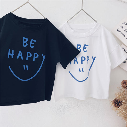 Playera Fresca de Verano para Niños - Camiseta Básica de Manga Corta - Image 10