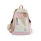 Mochila Escolar Coreana Estilo Universitario - Diseño Trendy Ins para Estudiantes