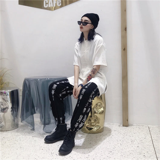Pantalones Cortos Retro Holgados de Cintura Alta para Parejas - Estilo Casual Deportivo Unisex - Image 9