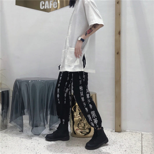 Pantalones Cortos Retro Holgados de Cintura Alta para Parejas - Estilo Casual Deportivo Unisex - Image 11
