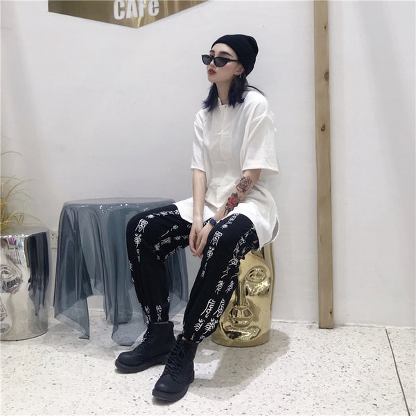 Pantalones Cortos Retro Holgados de Cintura Alta para Parejas - Estilo Casual Deportivo Unisex