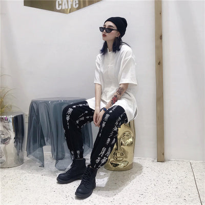 Pantalones Cortos Retro Holgados de Cintura Alta para Parejas - Estilo Casual Deportivo Unisex - Image 2