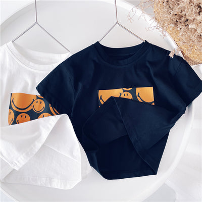 Playera Infantil de Algodón para Niño - Manga Corta Estilo Salvaje Verano - Image 10