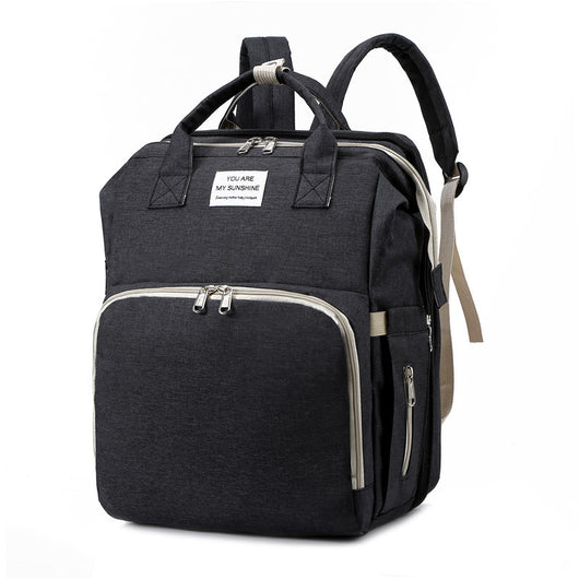 Mochila Maternal Transformable - Bolsa de Dormir Multifuncional para Mamá y Bebé
