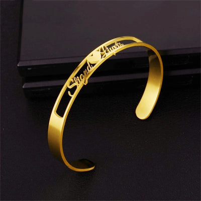 Pulsera de Acero Inoxidable Personalizada con Iniciales - Image 9