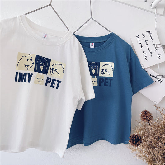 Camiseta Infantil para Niño con Estampado de Letras - Image 3