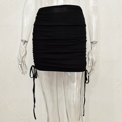 Falda Tejida con Cordón Ajustable Estilo Europeo - Image 12