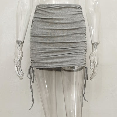 Falda Tejida con Cordón Ajustable Estilo Europeo - Image 15