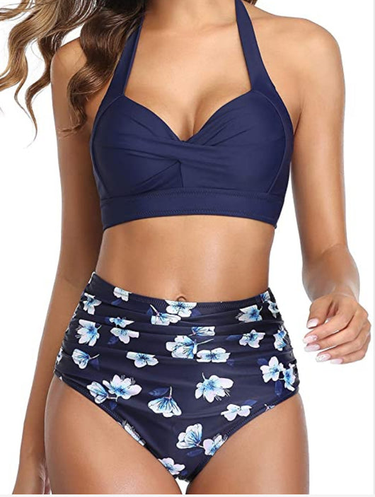 Bikini Dividido de Cintura Alta con Estampado Digital - Image 20