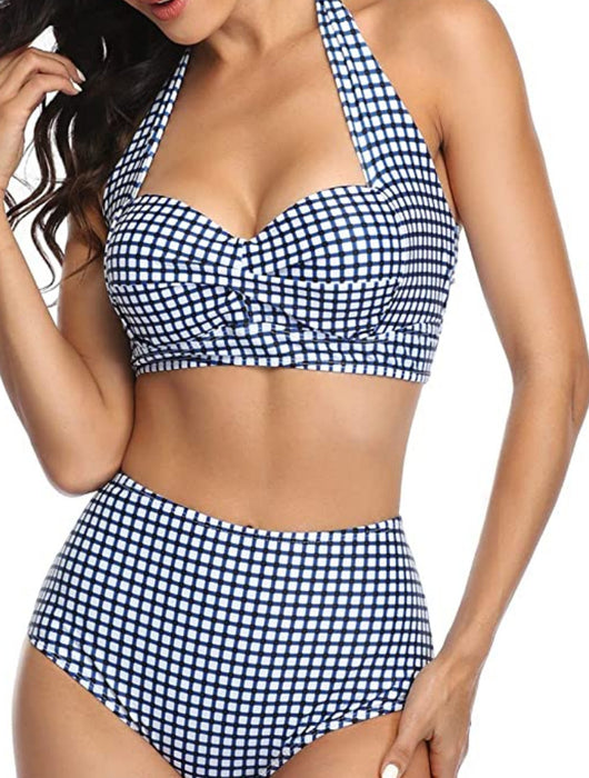 Bikini Dividido de Cintura Alta con Estampado Digital - Image 8