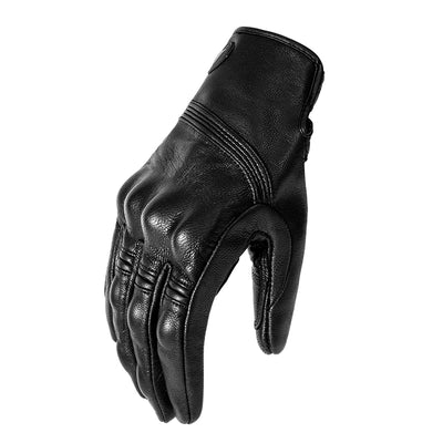 Guantes de Motocicleta Acolchados en Cuero Cálido - Image 11