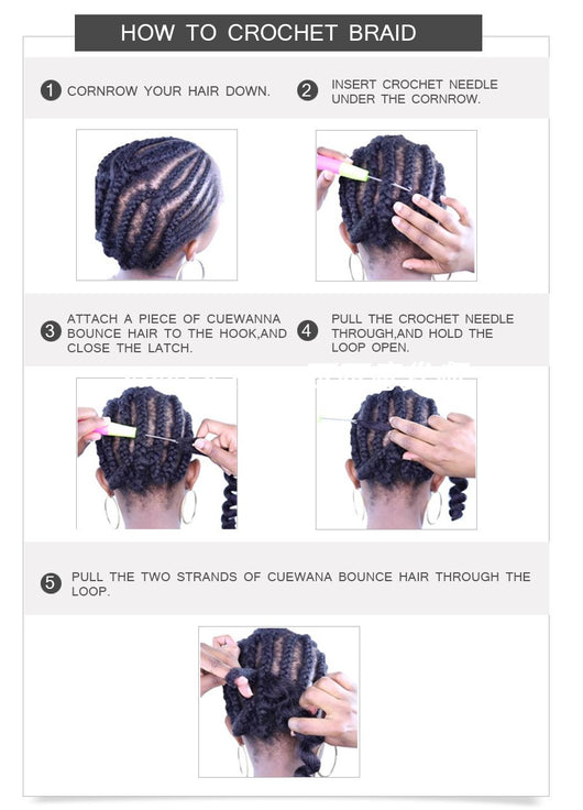 Extensiones de Cabello Dread Locs Suave - Trenzas Crochet Sintéticas - Image 13