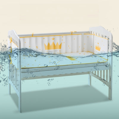 Protector de Cuna Transpirable 3D Mesh - Barrera Anti-Golpes Universal para Bebés - Image 2