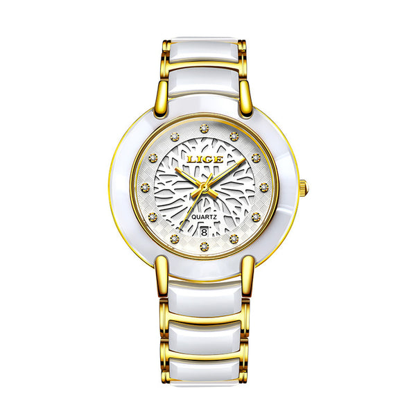 Reloj de Pareja con Movimiento Importado y Cerámica Premium - Image 6