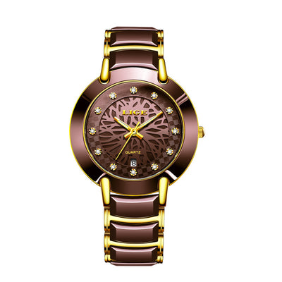 Reloj de Pareja con Movimiento Importado y Cerámica Premium - Image 5