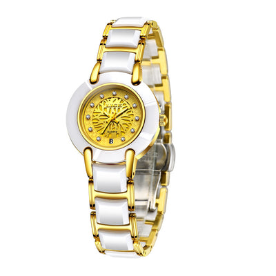 Reloj de Pareja con Movimiento Importado y Cerámica Premium - Image 4
