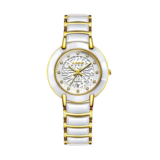 Reloj de Pareja con Movimiento Importado y Cerámica Premium - Image 3