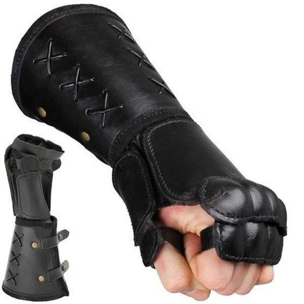 Guantes de Boxeo Estilo Medieval Steampunk para Hombre - Guardias Retro