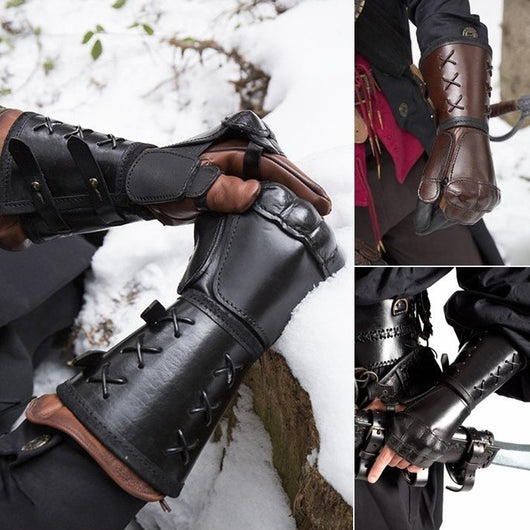 Guantes de Boxeo Estilo Medieval Steampunk para Hombre - Guardias Retro - Image 4