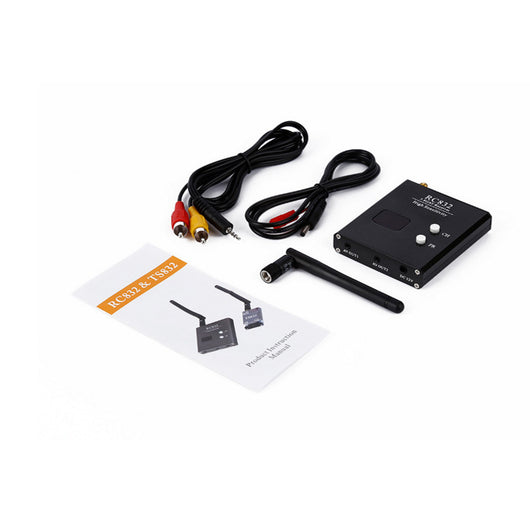 Receptor FPV Rc832 5.8G 40 Canales para Video Aéreo de Alta Fidelidad