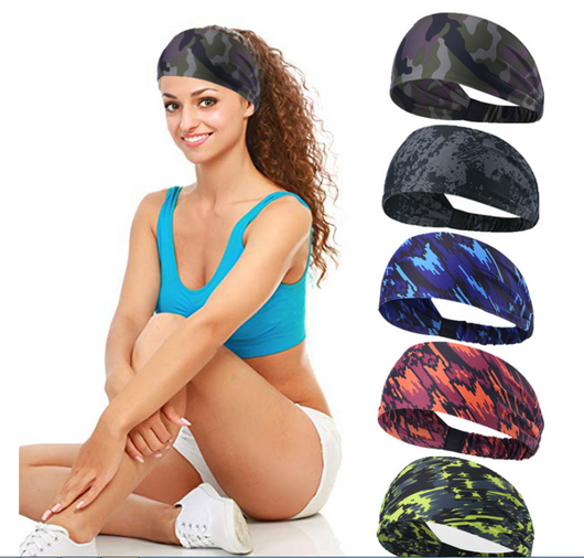 Banda Deportiva Elástica con Diseño Floral para Yoga y Fitness - Image 23