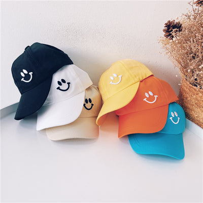 Gorra de Béisbol Infantil con Bordado de Carita Feliz y Dibujos Animados - Image 8
