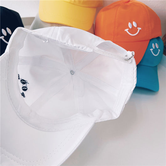 Gorra de Béisbol Infantil con Bordado de Carita Feliz y Dibujos Animados - Image 2