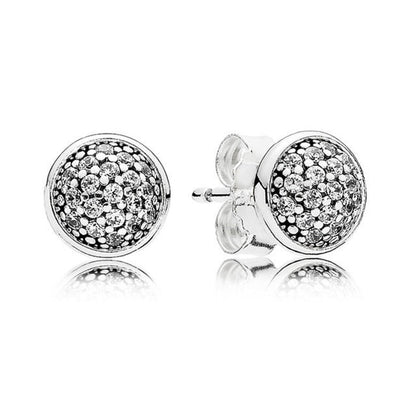Aretes de Plata 925 Gota de Agua Oro Rosa - Diseño Minimalista Elegante - Image 9