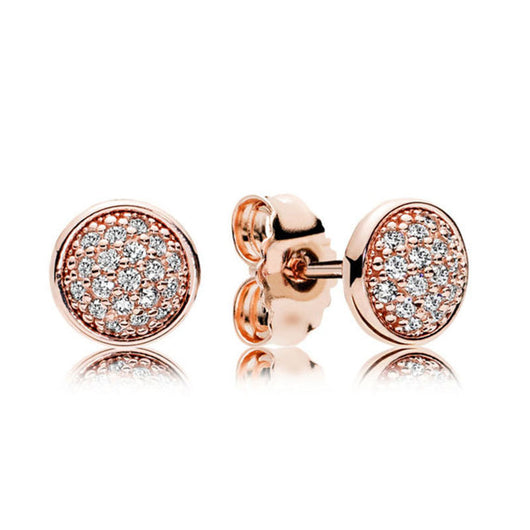 Aretes de Plata 925 Gota de Agua Oro Rosa - Diseño Minimalista Elegante - Image 10