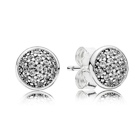 Aretes de Plata 925 Gota de Agua Oro Rosa - Diseño Minimalista Elegante - Image 2